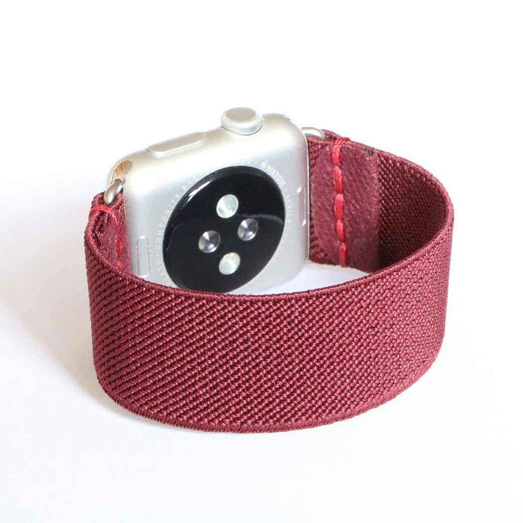Burgundy | Boho Armband für Apple Watch (Rot)-Apple Watch Armbänder kaufen