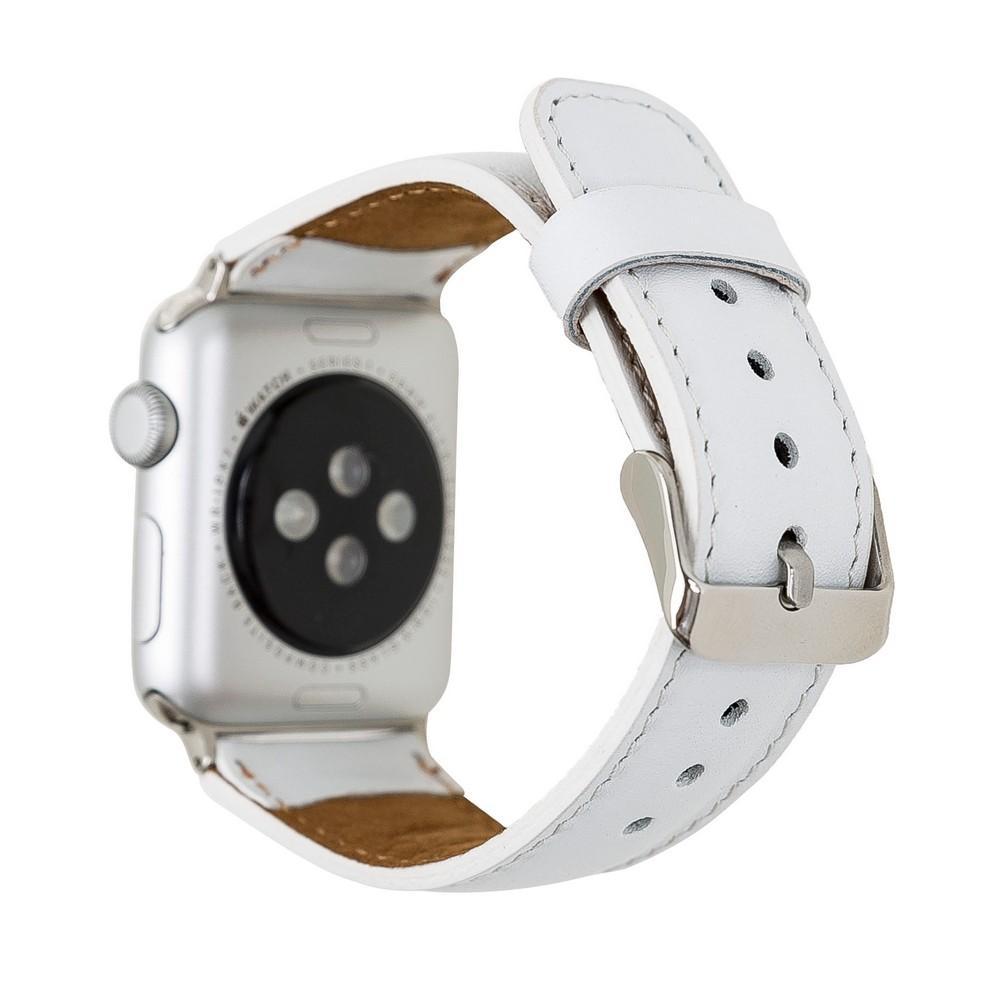 Classic Armband aus Glattleder | Kompatibel mit Apple Watch-BerlinBravo