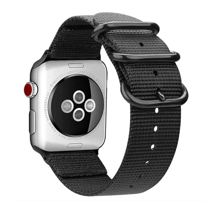 Double Buckle Nylon | Armband kompatibel mit Apple Watch-42 | 44 | 45 | 49mm-BerlinBravo