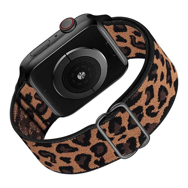 Flex Armband | Kompatibel mit Apple Watch-Leopard-BerlinBravo #farbe_leopard