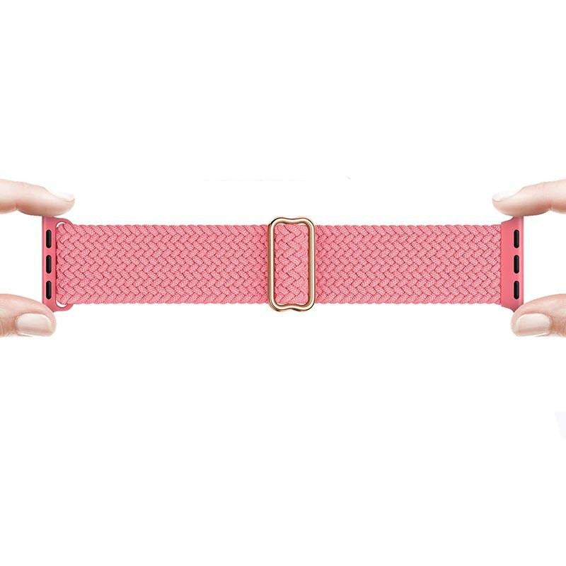 Gezopftes Flex Armband | Kompatibel mit Apple Watch-BerlinBravo #farbe_limonadenpink