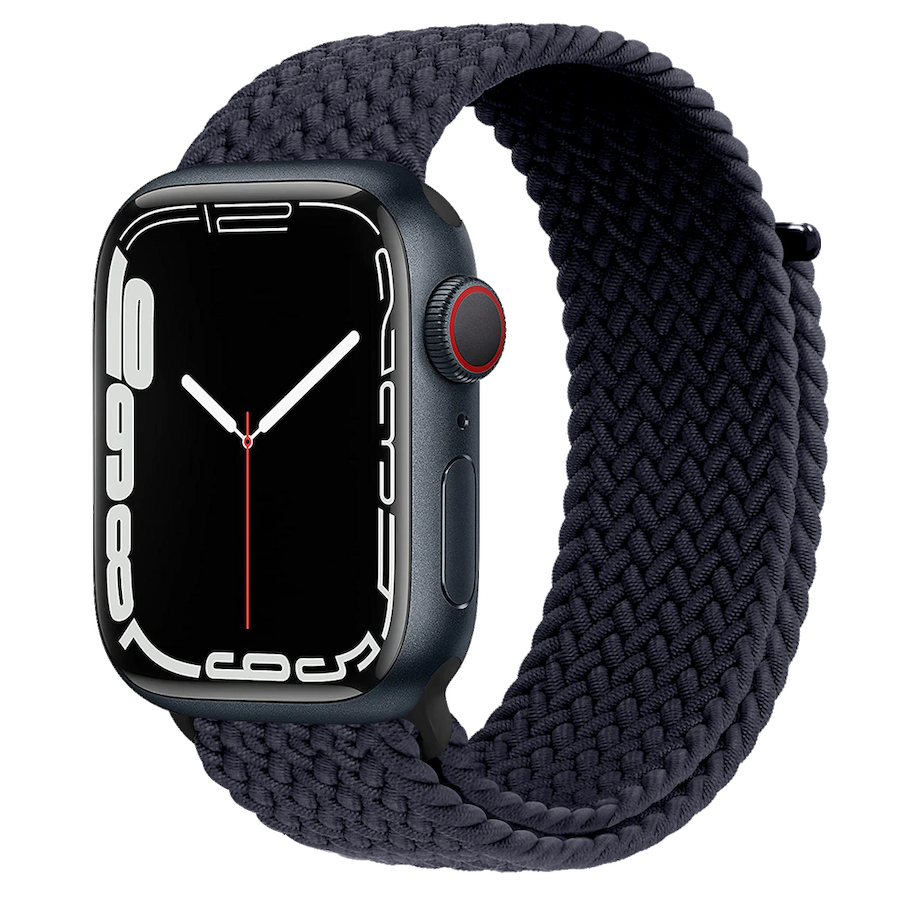 Gezopftes Nylon Armband | Kompatibel mit Apple Watch-BerlinBravo