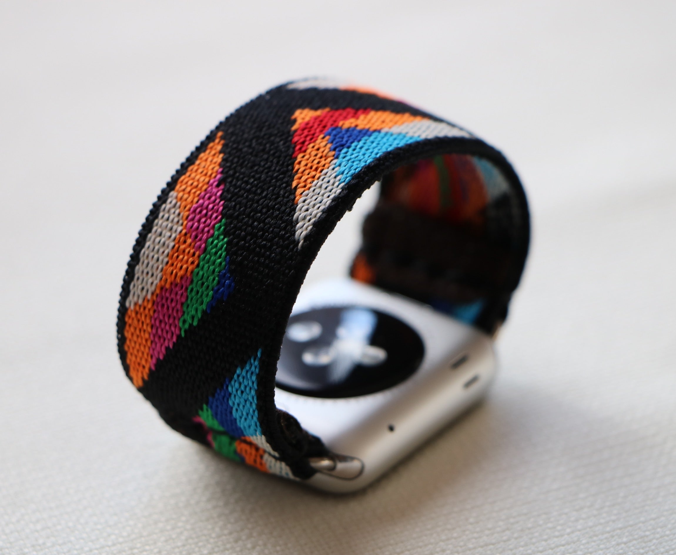 Chevron | Boho Armband für Apple Watch (Mehrfarbig)-Apple Watch Armbänder kaufen