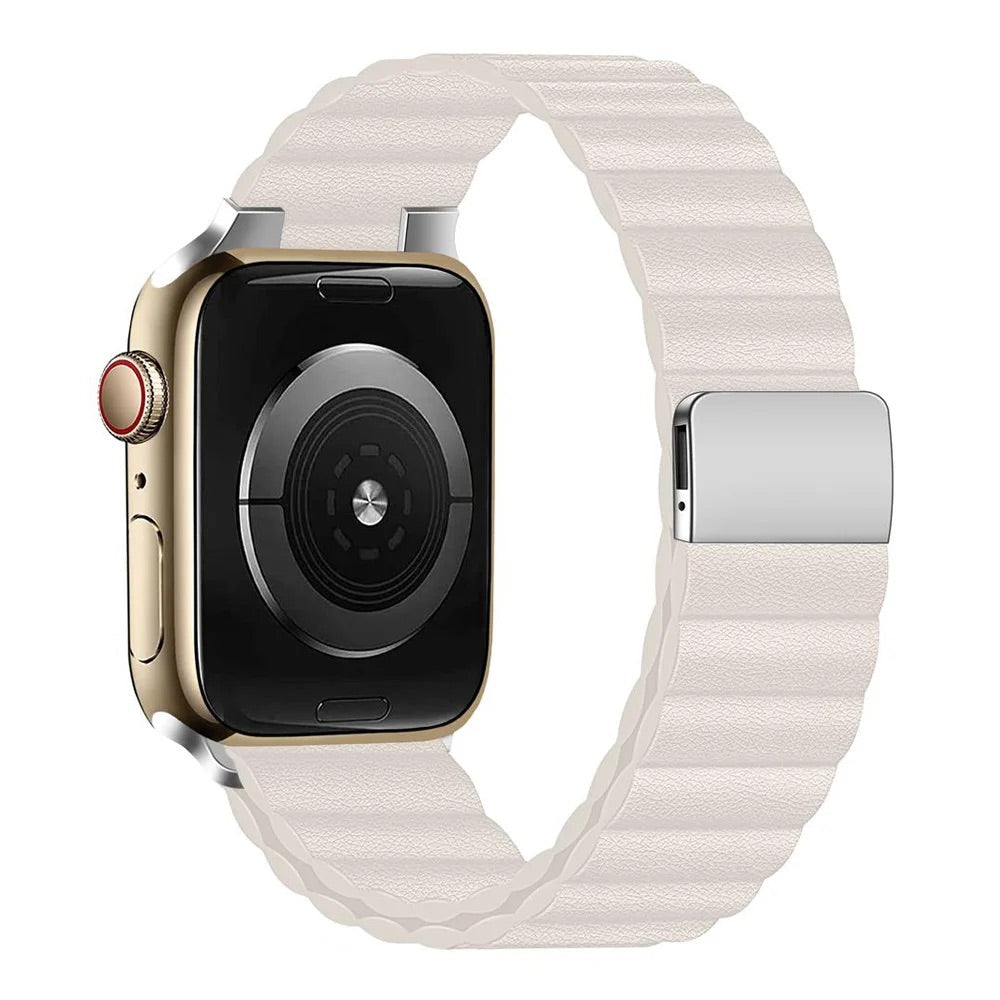 Magnetic Loop Chic | Armband mit Schlaufe kompatibel mit Apple Watch-Starlight-BerlinBravo
