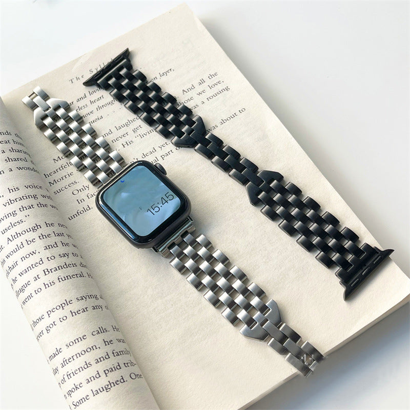 Maxine Edelstahl | Gliederarmband kompatibel mit Apple Watch-BerlinBravo