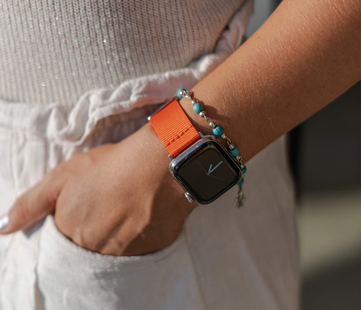 Ocean Bound Plastic | Armband aus recyceltem Ozeanplastik kompatibel mit Apple Watch Ultra-BerlinBravo