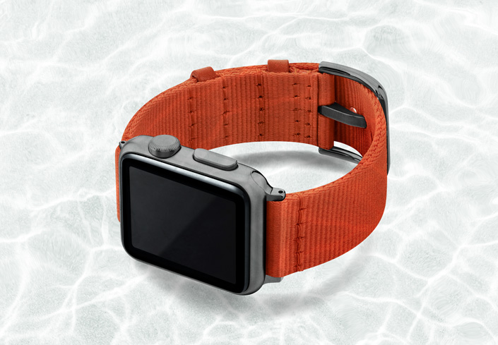 Ocean Bound Plastic | Armband aus recyceltem Ozeanplastik kompatibel mit Apple Watch Ultra-BerlinBravo