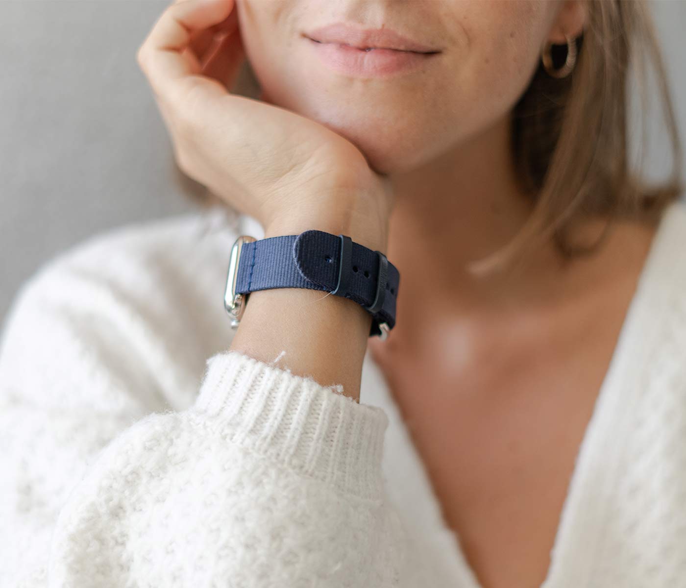 Ocean Bound Plastic | Armband aus recyceltem Ozeanplastik kompatibel mit Apple Watch Ultra-BerlinBravo