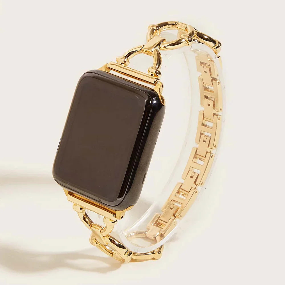 Odette - Metal Chain | Gliederarmband kompatibel mit Apple Watch-BerlinBravo