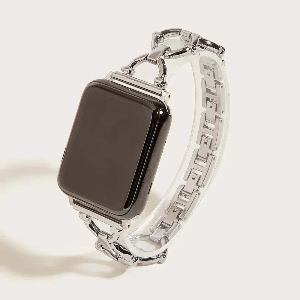 Odette - Metal Chain | Gliederarmband kompatibel mit Apple Watch-BerlinBravo