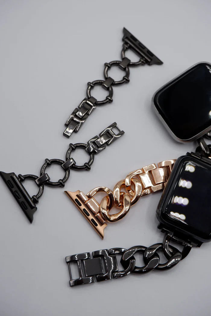 Odette - Metal Chain | Gliederarmband kompatibel mit Apple Watch-BerlinBravo