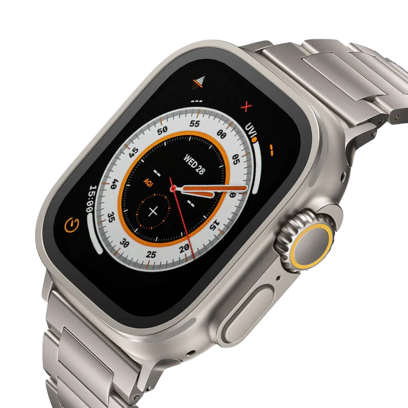 Titan 5 | Gliederarmband kompatibel mit Apple Watch Ultra-BerlinBravo
