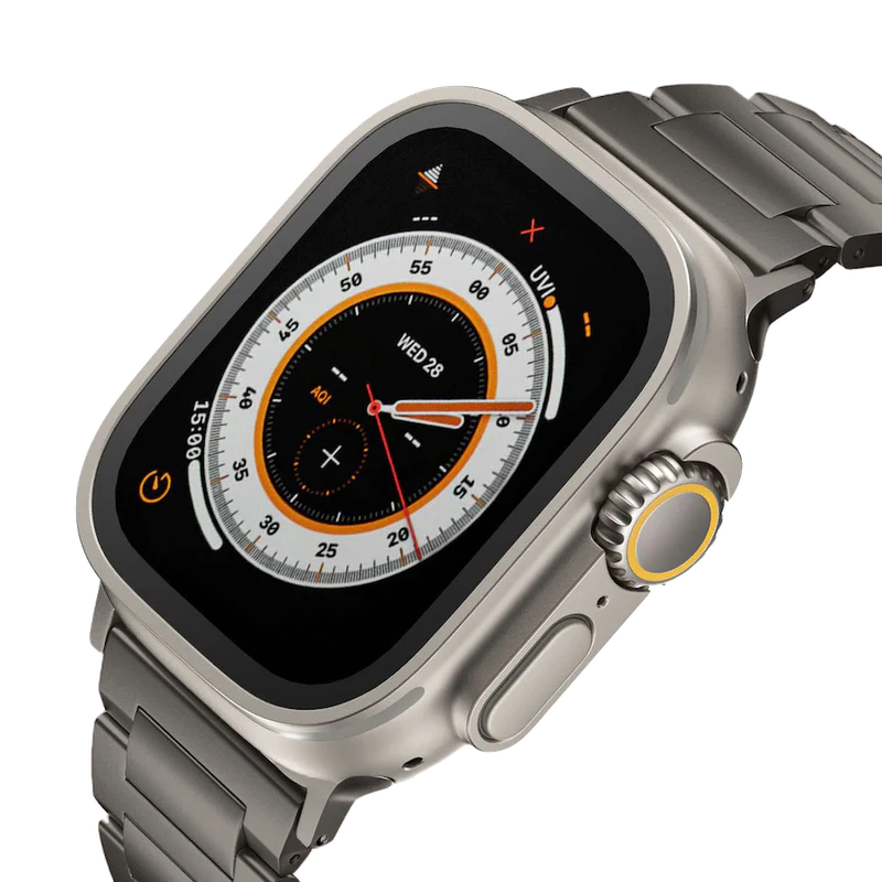 Titan 5 | Gliederarmband kompatibel mit Apple Watch Ultra-BerlinBravo