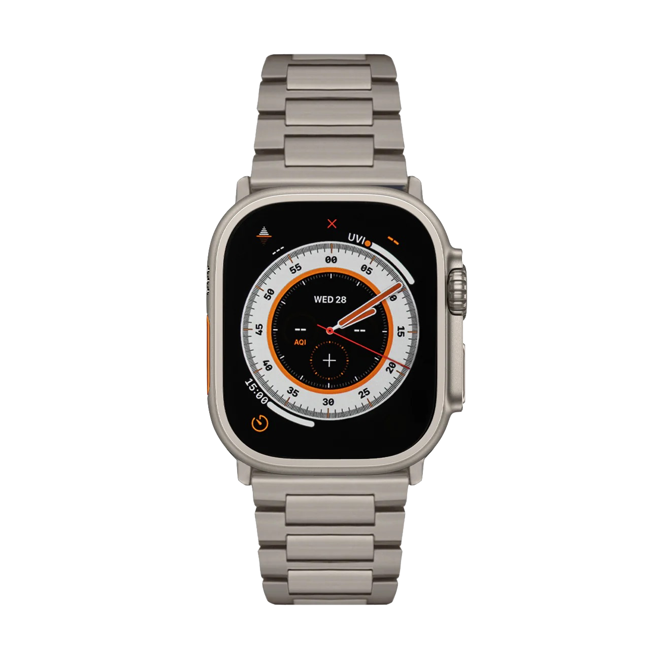 Titan 5 | Gliederarmband kompatibel mit Apple Watch Ultra-BerlinBravo