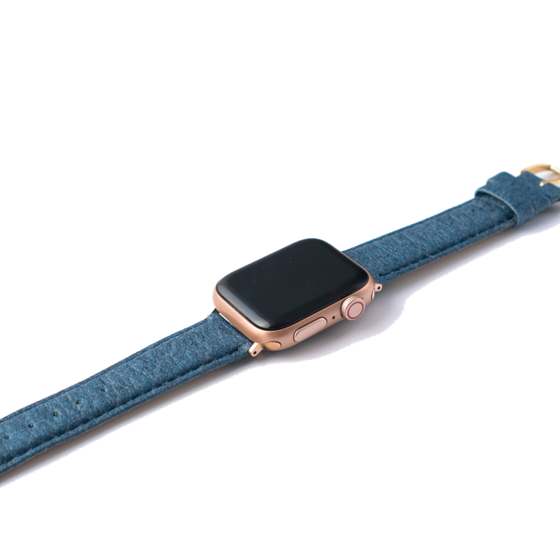 VEGAN Leder | Armband aus Ananasfasern kompatibel mit Apple Watch-BerlinBravo