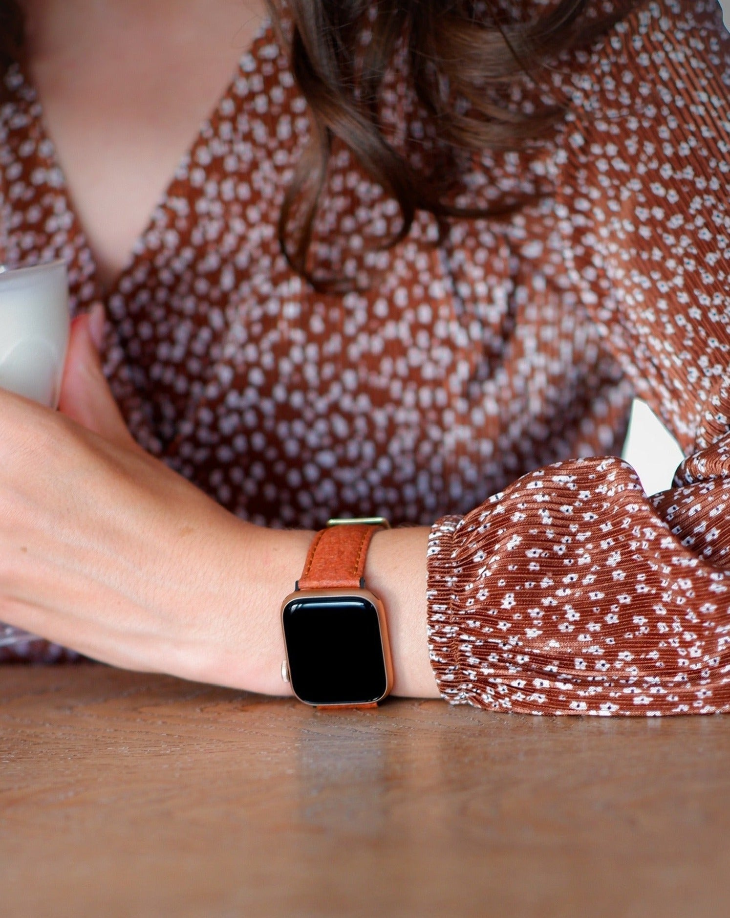 VEGAN Leder | Armband aus Ananasfasern kompatibel mit Apple Watch-BerlinBravo