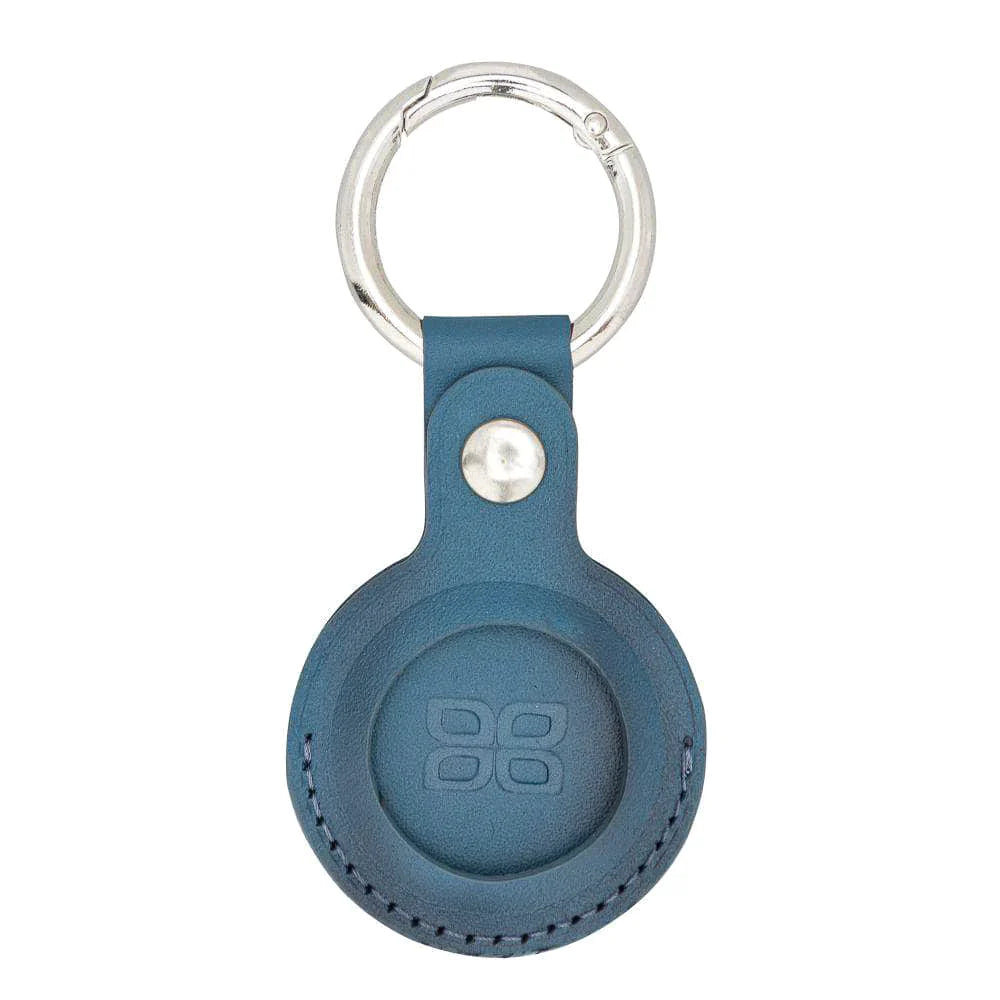Royal Blue AirTag Leather Key Ring | Anhänger für AirTag (Blau)-Apple Watch Armbänder kaufen #farbe_blau