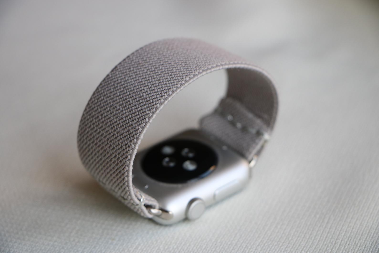 Cloud Shadow | Boho Armband für Apple Watch (Grau)-Apple Watch Armbänder kaufen