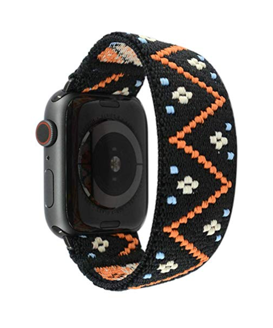 Indie Tangerine | Boho Armband für Apple Watch (Mehrfarbig)-Apple Watch Armbänder kaufen