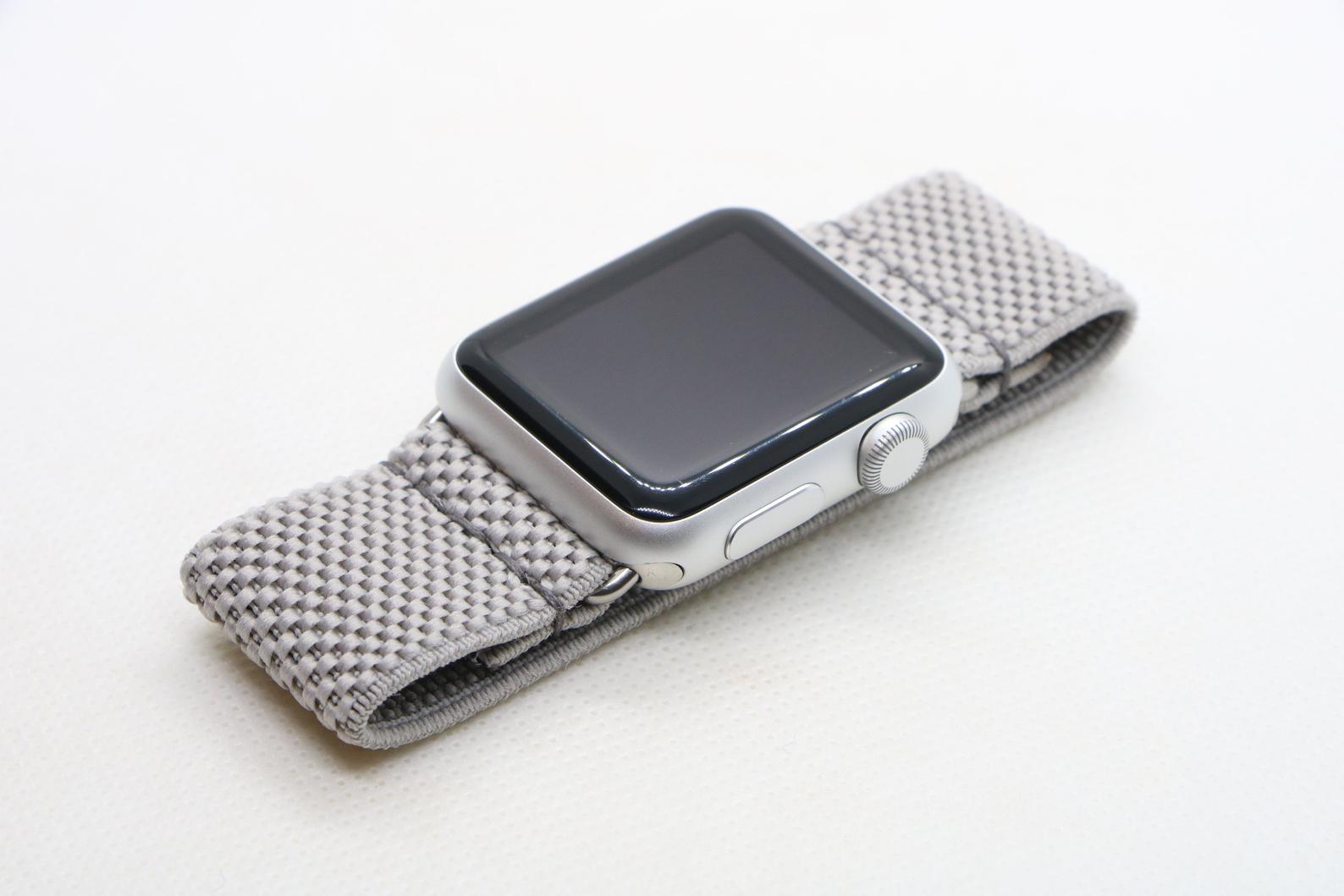 Grey Braided Loop | Boho Armband für Apple Watch (Grau)-Apple Watch Armbänder kaufen