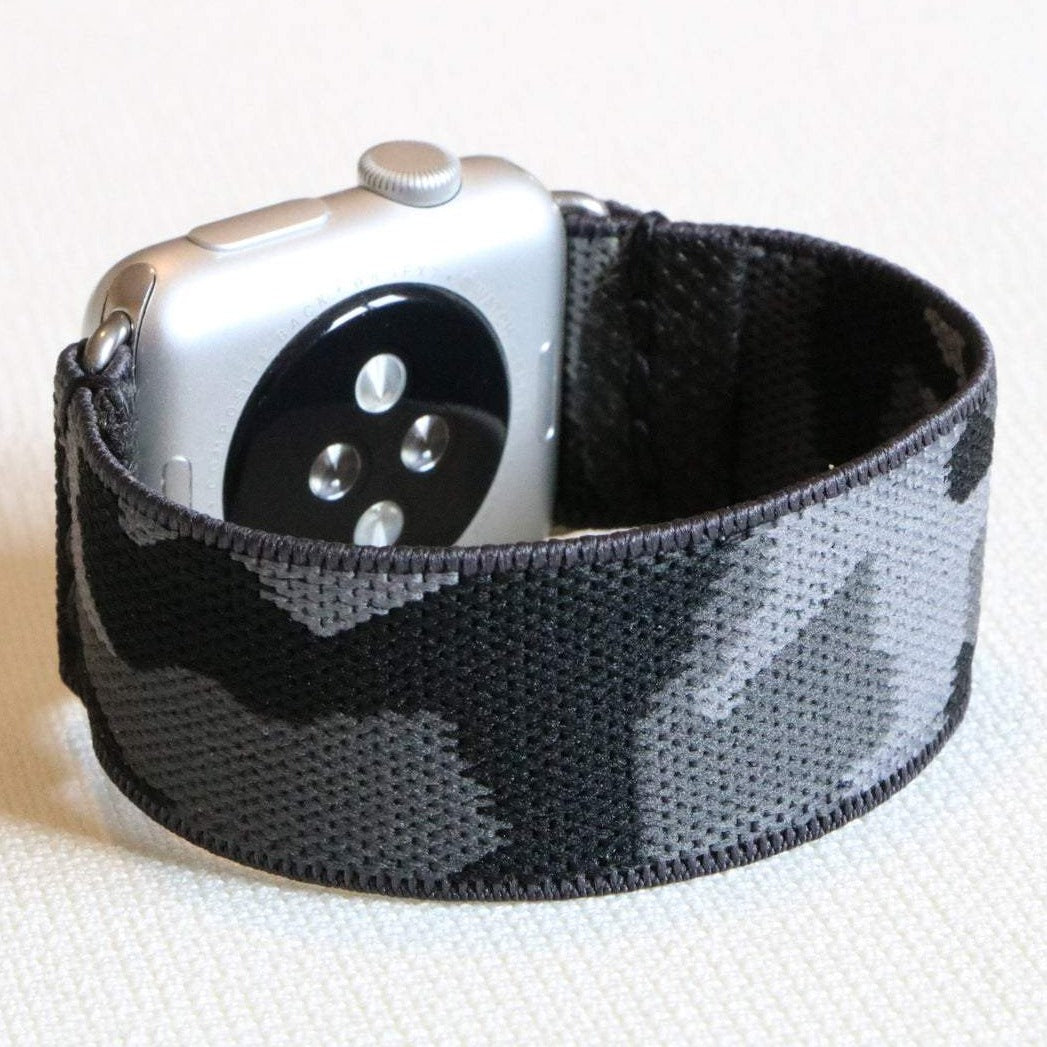 Camo | Boho Armband für Apple Watch (Schwarz)-Apple Watch Armbänder kaufen