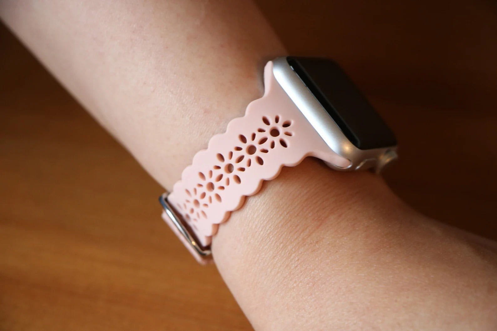 Pink Sand Silikon Slim Loop | Armband für Apple Watch (Pink)-Apple Watch Armbänder kaufen