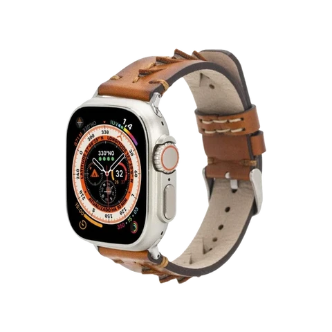 Apple Watch Armband aus Leder für Apple Watch Ultra/Ultra 2
