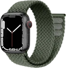 Gezopftes Nylon Armband | Kompatibel mit Apple Watch